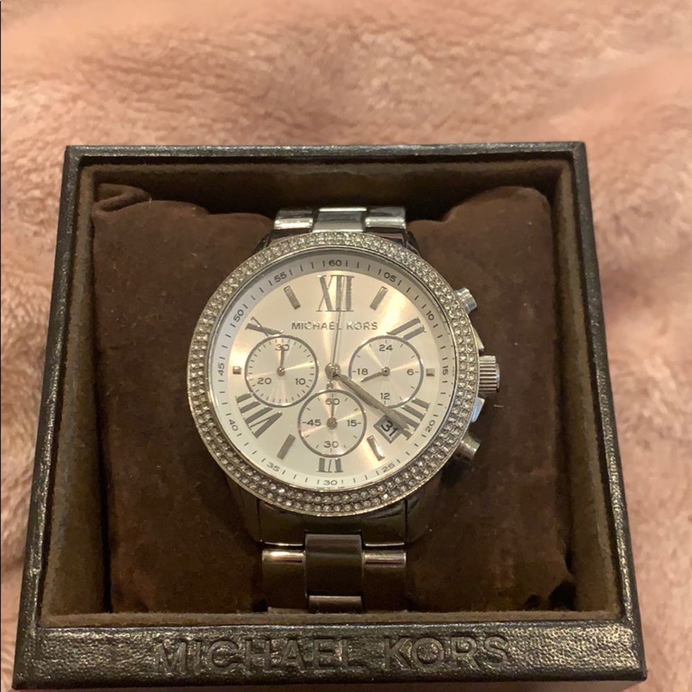 Michael Kors silver watch